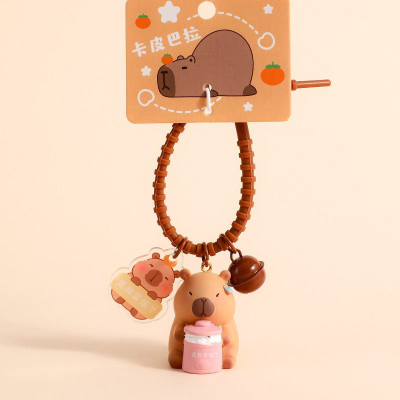 Capybara Keychain