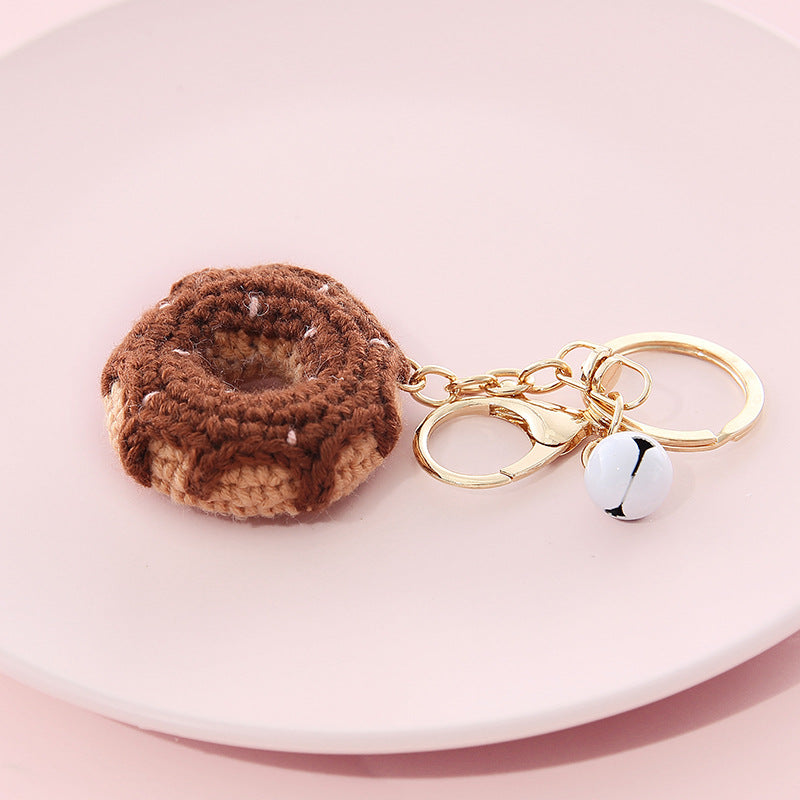 Wool Fruit Keychain