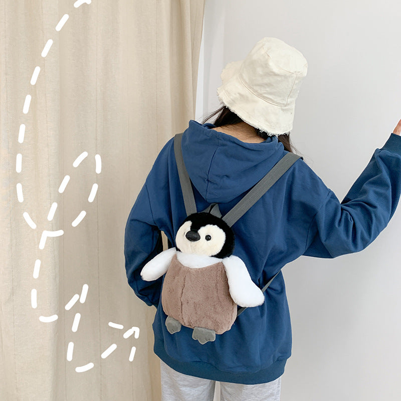 Penguin Plush Backpack