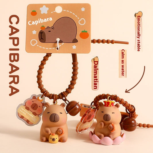 Capybara Keychain