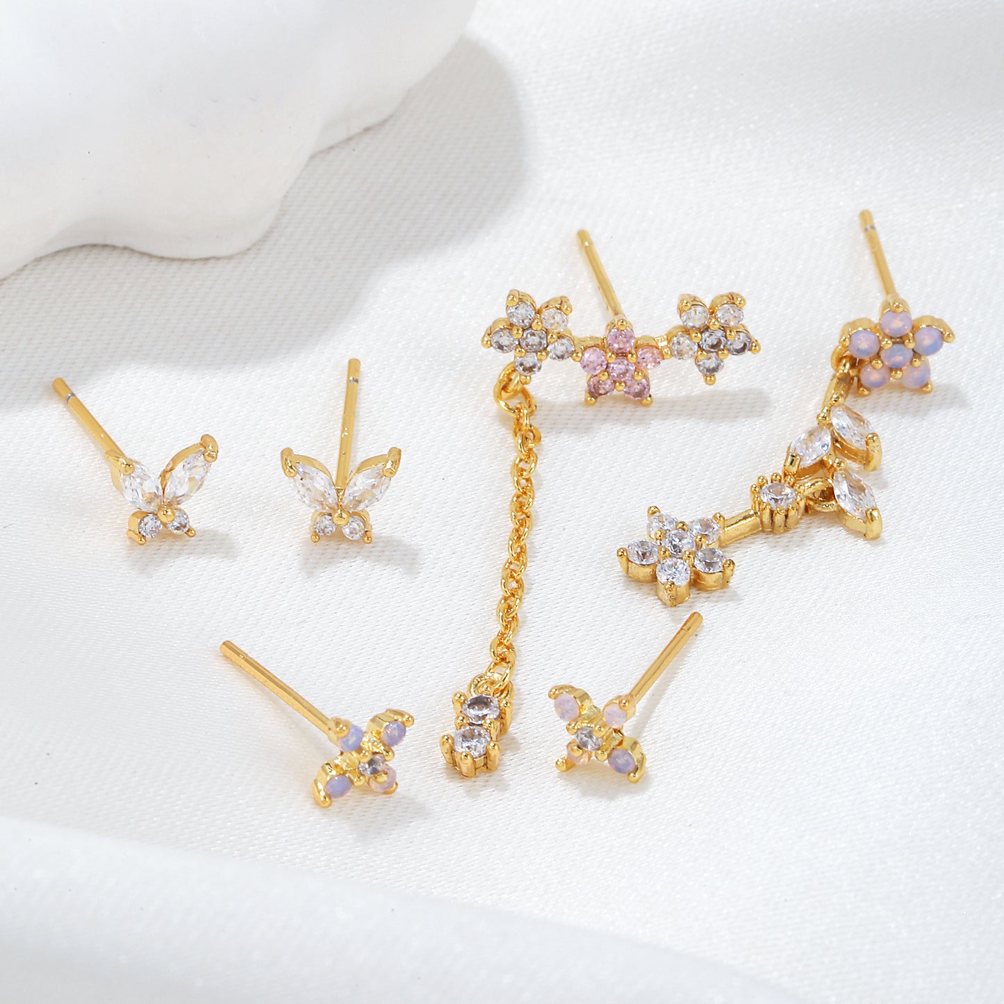 Floral Earring Set
