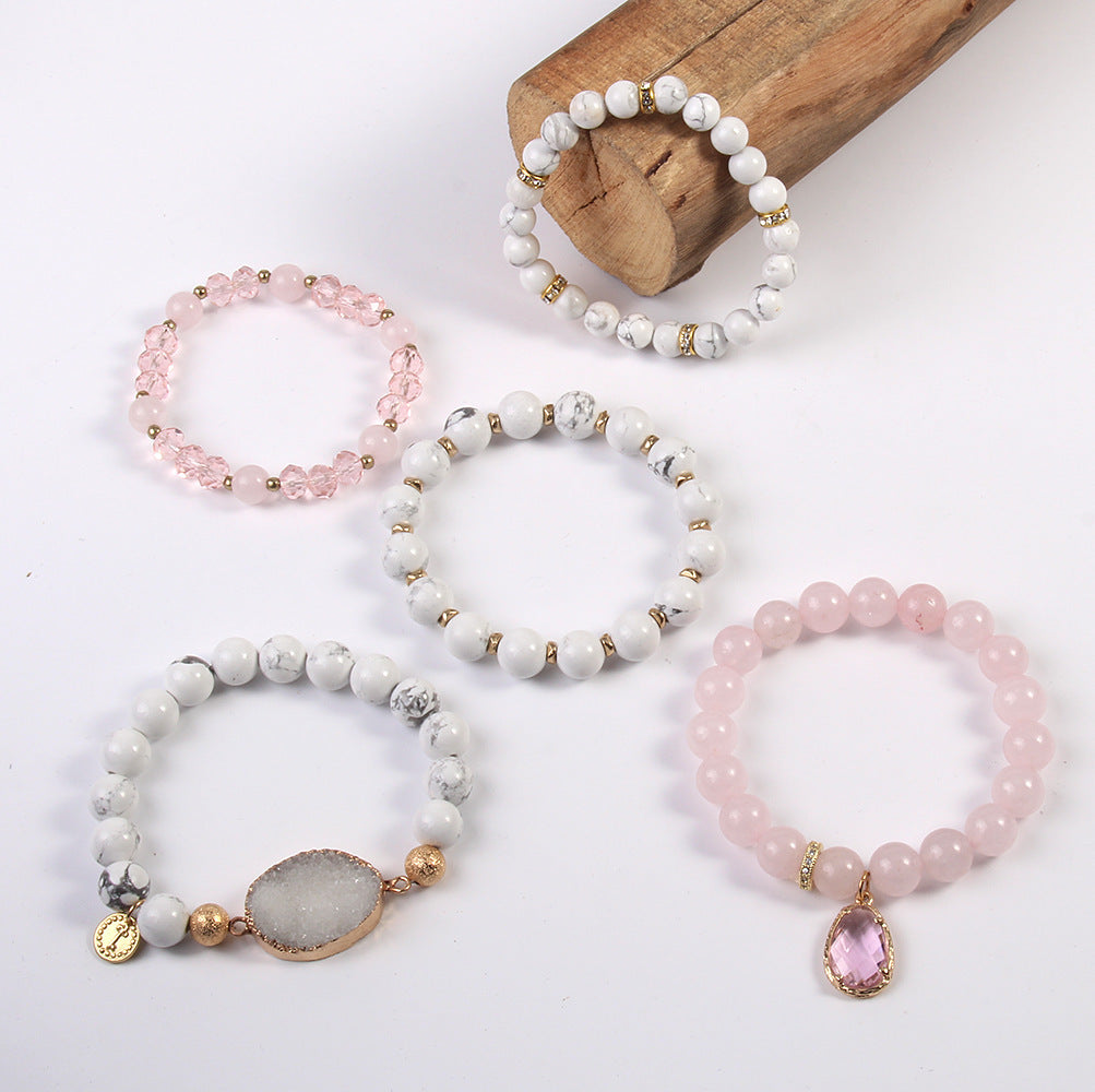 Crystal Cluster Bracelet